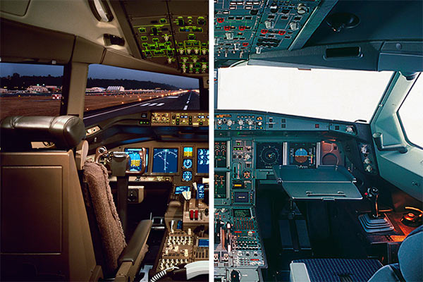 ข้อแตกต่างระหว่างโบอิ้ง&แอร์บัส