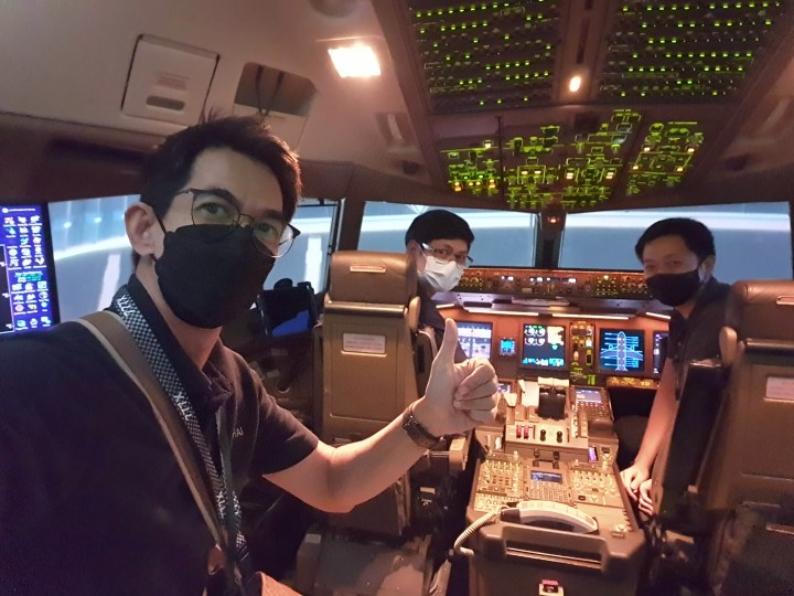 อีกหนึ่งห้องทำงานของผมFlight Simulator