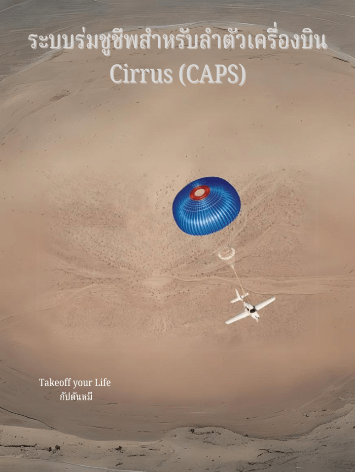 ระบบร่มชูชีพติดตั้งในเครื่องบิน Cirrus SR20: