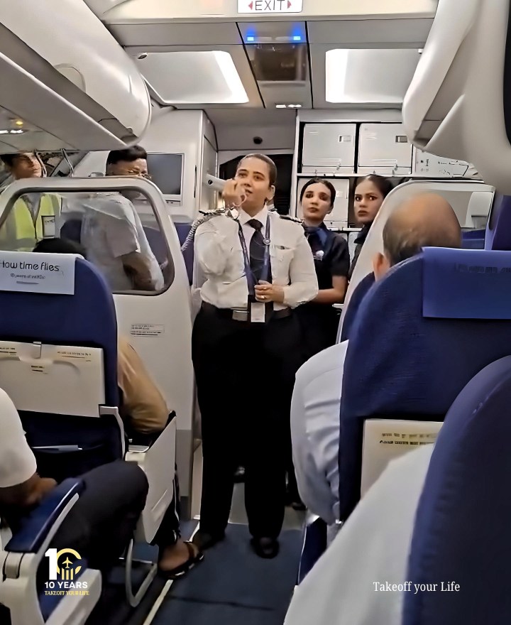 “ฉันอยู่ตรงนี้ เพื่อให้คุณมั่นใจว่าเครื่องลำนี้ปลอดภัย… เราจะไม่ปิดประตู จนกว่าทุกคนจะพอใจ”