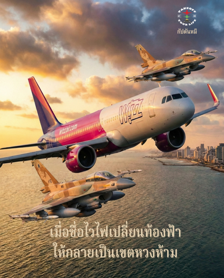 🚩 เมื่อชื่อไวไฟเปลี่ยนท้องฟ้าให้กลายเป็นเขตหวงห้าม